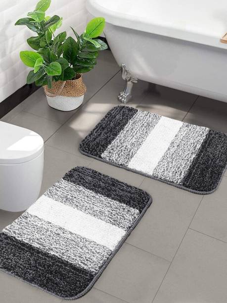 Saral Home Polyester Bathroom Mat
