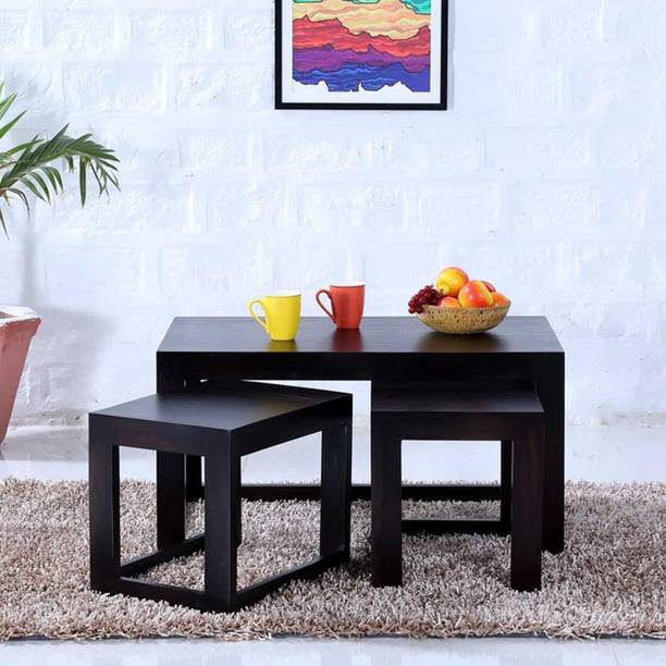 Lakdesha Solid Wood Nesting Table Solid Wood Nesting Table