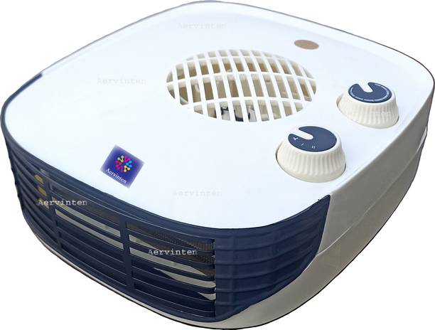Aervinten 1000-2000 Watt Room Heater White color, Noiseless Smart Room Heater 1 Season Warranty || Limited Edition || Copper Winding Heavy Motor|| Model – PL666 || D110 Fan Room Heater