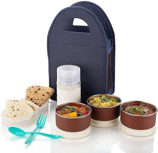 DarkShir Stainless Steel Lunch/Tiffin Box 5 Containers Lunch Box