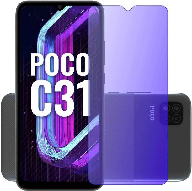 AGRSHI Tempered Glass Guard for Poco C31, Poco C3, Poco M2, Poco M3, Poco M3 Reloaded