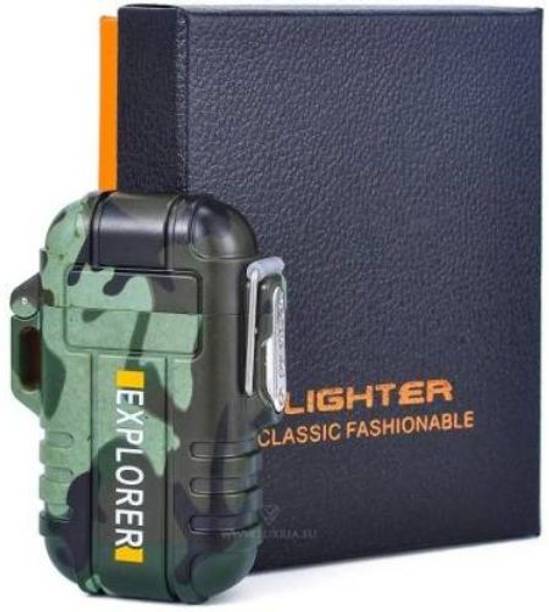Clairbell RVD_468V_Explorer Cigarette Lighter ||Perfect Gifting For Cigarette Lovers Waterproof Rechargeable Electric Lighter||Electronic ||Eco Friendly ||Unique USB||Cigarette Lighter|| Pocket Friendly|| Size Compact|| RVD_468V_Explorer Cigarette Lighter ||Perfect Gifting For Cigarette Lovers Waterproof Rechargeable Electric Lighter||Electronic ||Eco Friendly ||Unique USB||Cigarette Lighter|| Pocket Friendly|| Size Compact|| Cigarette Lighter