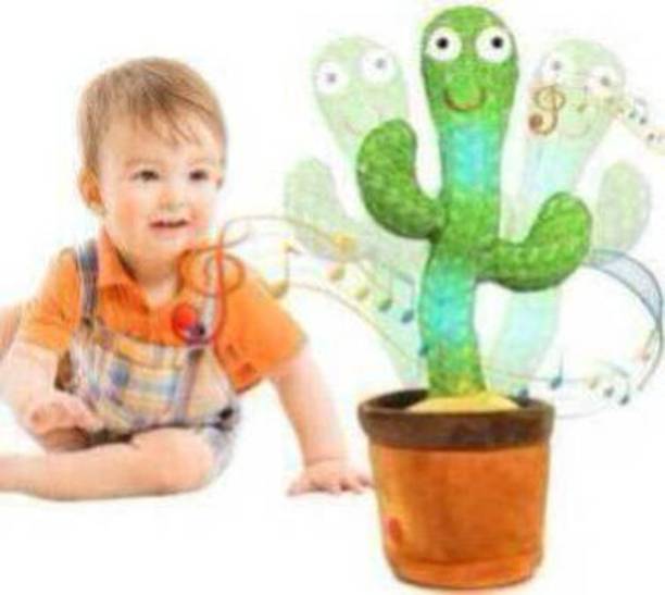 Kabeer enterprises New Dancing Cactus Repeat,& Talking Dancing Cactus Toy KE 302