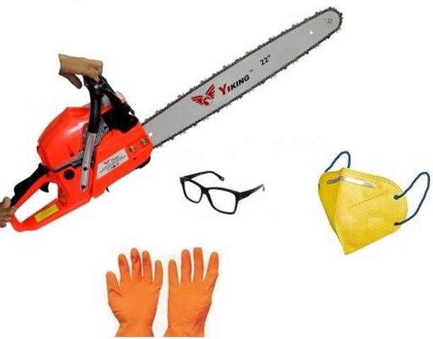 TRESCHIK Heavy Duty Chainsaw with 22 "Blade,Professional Wood Cutter Saw Gasoline Fuel 58CC Chainsaw Yiking Heavy Duty Chainsaw with 22 "Blade,Professional Wood Cutter Saw Gasoline Fuel 58CC Chainsaw Cordless Chainsaw