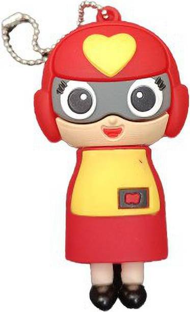 PANKREETI PDT19 Cartoon Designer 32 GB Pen Drive Compatible with Netbook, Gaming Console, Desktop Computer, Television, Laptop USB 2.0 Rubber Case