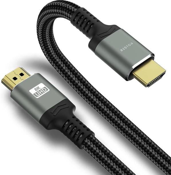 Bestor HDMI Cable 2 m Gaming TV-out Cable 2 meter/8K hd...