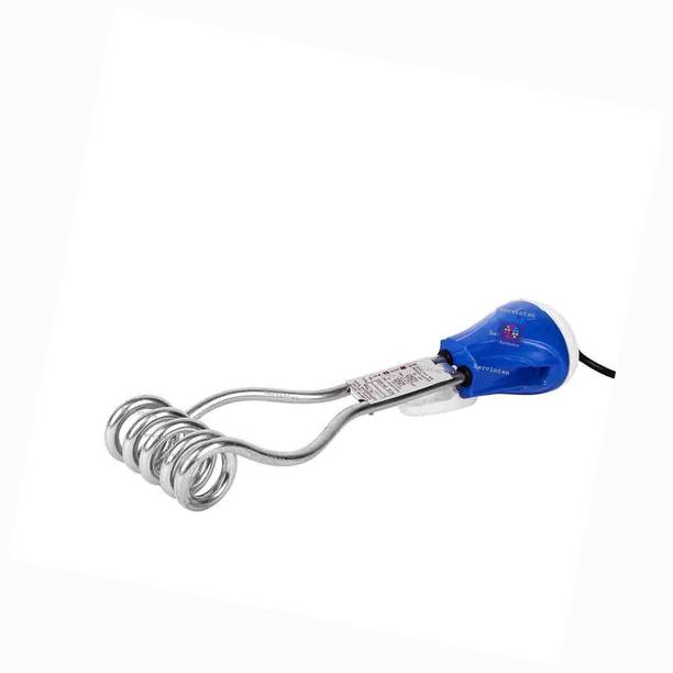 Aervinten Electric Water Heater Immersion || Shockproof || Waterproof || 1500 W || ISI Approved || Model - Blue | Y58474 1500 W Shock Proof Immersion Heater Rod