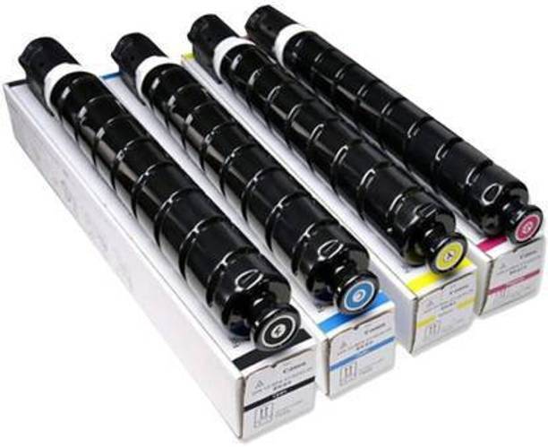 spotink NPG71 Cyan,Yellow,Magenta,Black Toner Cartridge For Use IR Advance Printers Black + Tri Color Combo Pack Ink Toner