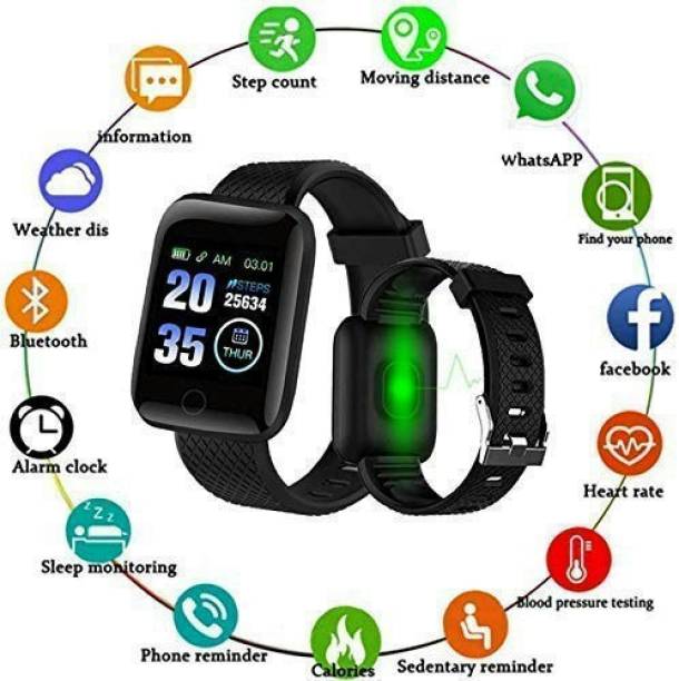 Bymaya ID116 Bluetooth Smartwatch Wireless Smartwatch