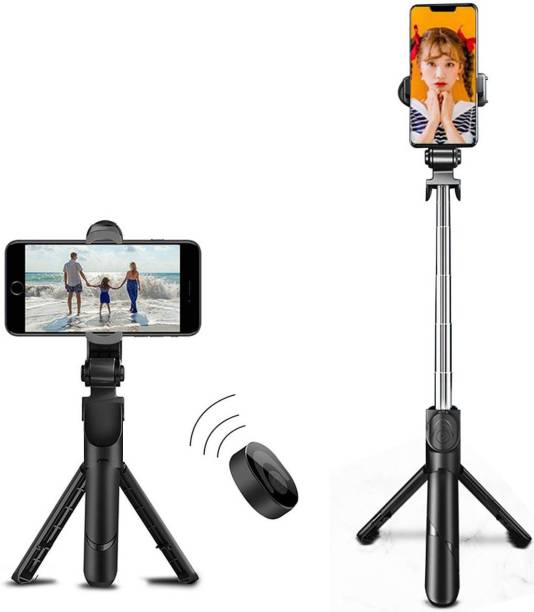 G2L New Wireless Selfie Stick With Tripod Stand And Remote Shutter Bluetooth Selfie Stick