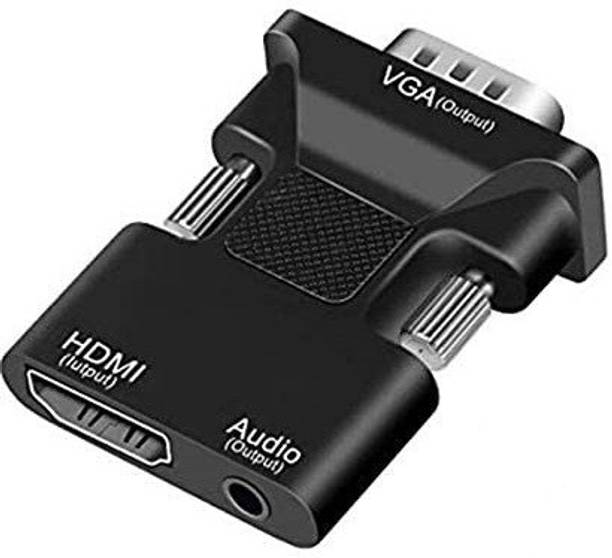 microware  TV-out Cable HDMI to VGA Adapter/Converter (HDMI TO VGA)
