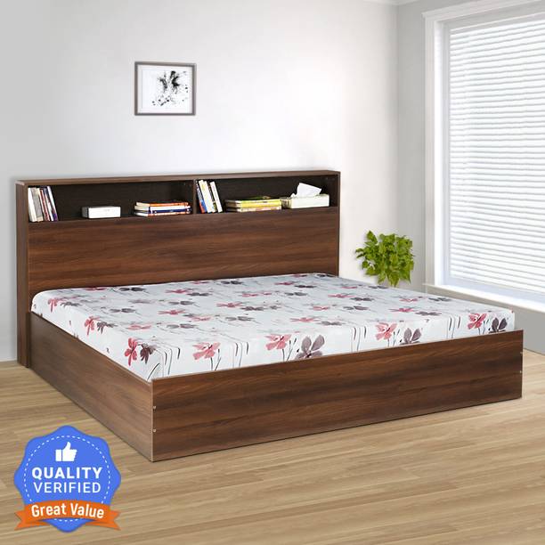 Delite Kom Urban Engineered Wood King Box Bed