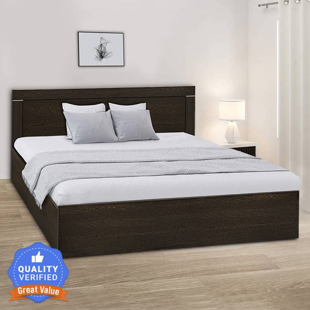 Delite Kom Sparkle Engineered Wood King Box Bed