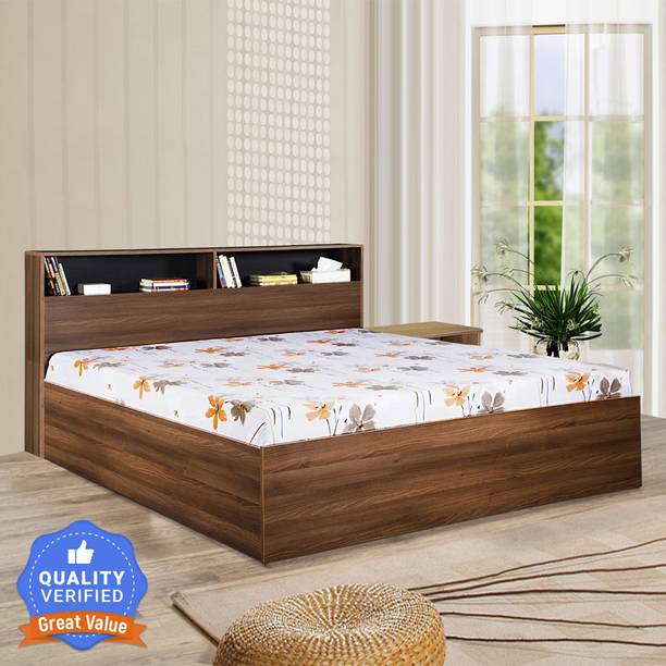 Delite Kom Urban Engineered Wood Queen Box Bed