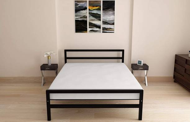 Flipkart Perfect Homes Metal Queen Bed, 206 cm x 159 cm (6.76 ft x 5.22 ft)