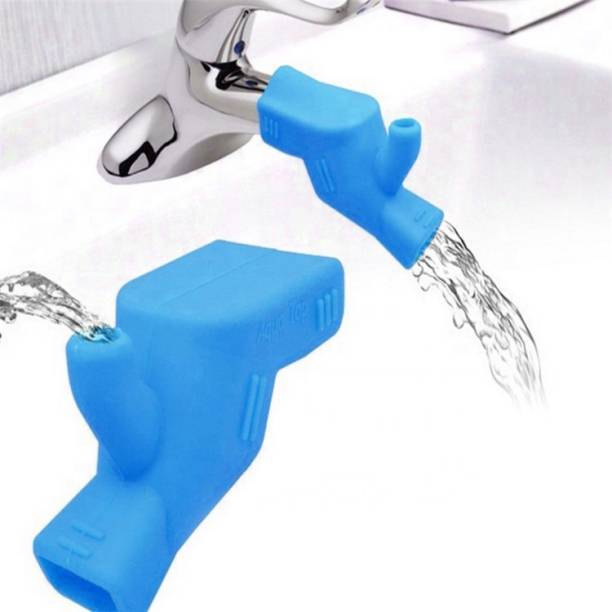 jkart Faucet Connector Kitchen Water Tap Extension,Tooth Brushing Gargle Hand Washing Extender Bathroom Kitchen Sink Faucet Silicone Extender Accessories Faucet Nozzle