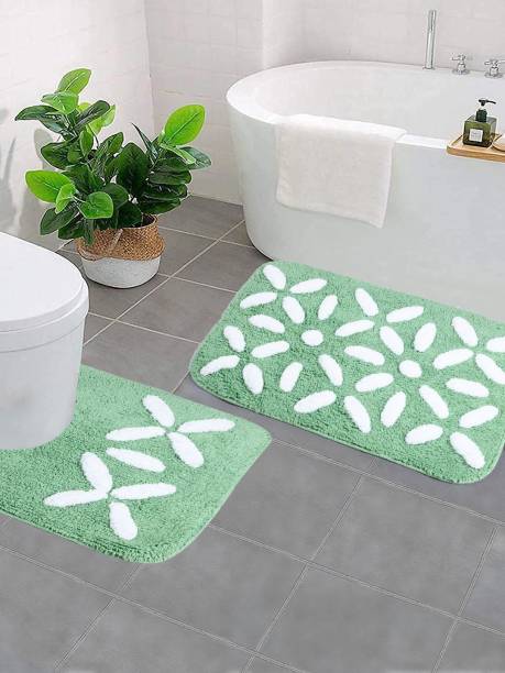 Saral Home Cotton Bathroom Mat