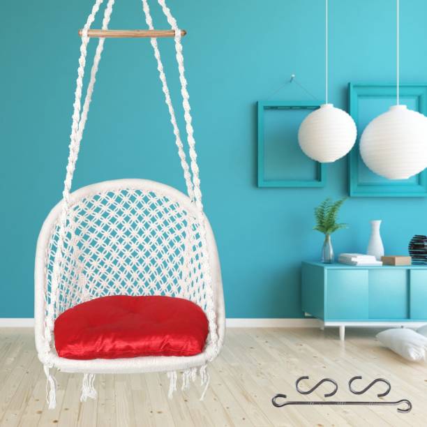 Flipkart Perfect Homes Studio Swing Chair Cushion & Accessories Cotton Large Swing