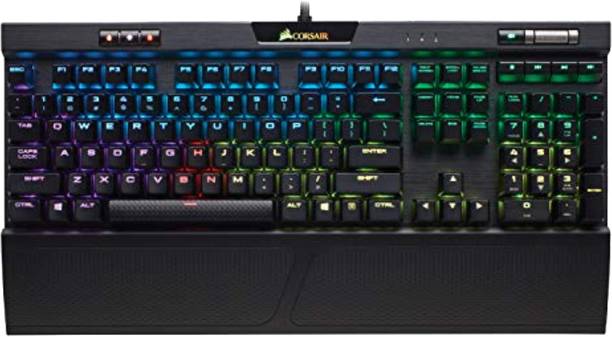 Corsair K70 RGB MK.2 Wired USB Standard Gaming Keyboard Compatibl