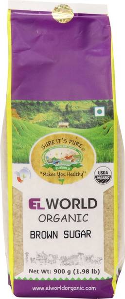 ELWORLD Organic Brown Sugar (Pack of 900gm x 4) Sugar