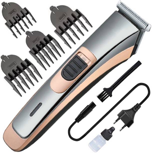 Kemy Professional Rechargeable hair trimmer cum hair shaving machine for unisex adults Trimmer 60 min  Runtime 3 Length Settings