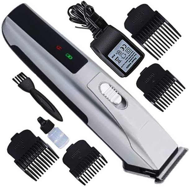 TKPO Professional wireless operate hair trimmer rechargeable hair shaving machine for unisex adults Trimmer 60 min  Runtime 4 Length Settings