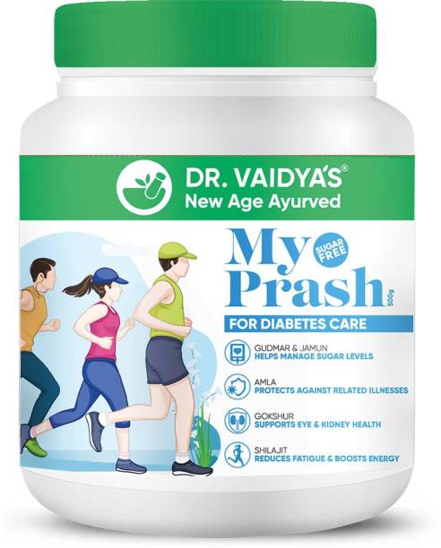 Dr. Vaidya's MyPrash Sugar-free Chyawanprash | Safe for Diabetics | GlutenFree With 50+ Herbs