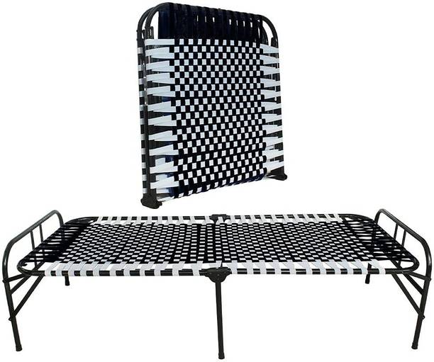Luster Magic Bed, Folding beds for Sleeping, Guest Bed, Portable Folding Bed Metal Single Bed