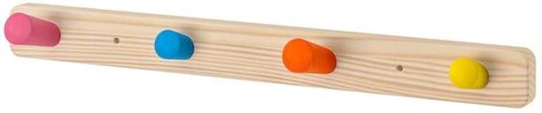 IKEA Solid pine, Tinted clear acrylic lacquer Wooden Coat Hanger For  Coat