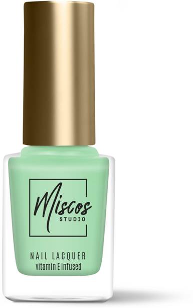 Miscos Sea Green, Nail Lacquer Glossy Acqua Green