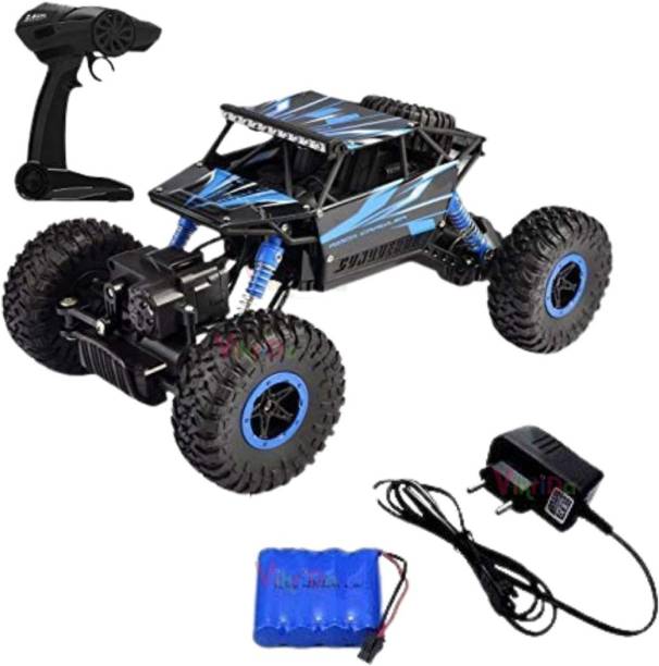 VikriDa 1:18 Rock Off Roader Monster Truck with 2.4GHz Remote Control Rechargeable
