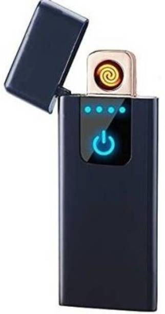 ROAR MPE_408B_Touch Lighter ||Perfect Gifting For Cigarette Lovers Waterproof Rechargeable Electric Lighter||Battery Indication Touch Screen Sensor Lighter||Eco Friendly ||Unique USB||Cigarette Lighter|| Pocket Friendly|| Size Compact|| MPE_408B_Touch Lighter ||Perfect Gifting For Cigarette Lovers Waterproof Rechargeable Electric Lighter||Battery Indication Touch Screen Sensor Lighter||Eco Friendly ||Unique USB||Cigarette Lighter|| Pocket Friendly|| Size Compact|| Cigarette Lighter