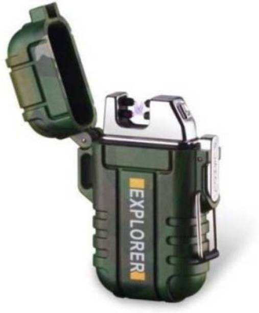 GUGGU SXX_633G_Explorer Cigarette Lighter ||Perfect Gifting For Cigarette Lovers Waterproof Rechargeable Electric Lighter||Electronic ||Eco Friendly ||Unique USB||Cigarette Lighter|| Pocket Friendly|| Size Compact|| SXX_633G_Explorer Cigarette Lighter ||Perfect Gifting For Cigarette Lovers Waterproof Rechargeable Electric Lighter||Electronic ||Eco Friendly ||Unique USB||Cigarette Lighter|| Pocket Friendly|| Size Compact|| Cigarette Lighter
