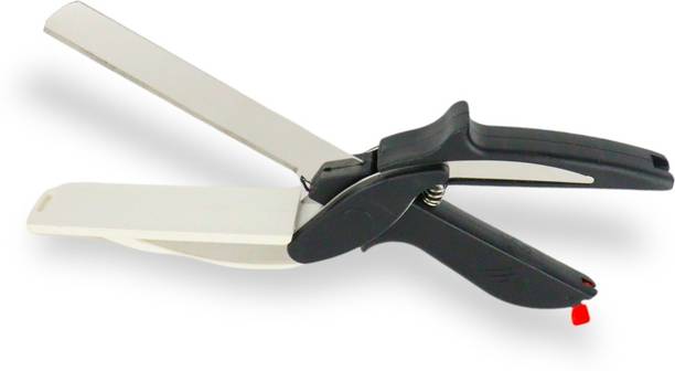 Qtonz Cutter Kitchen Knife & Vegetable and Fruit Clever Cutter (1 Clever Cutter Knife) Vegetable & Fruit Slicer