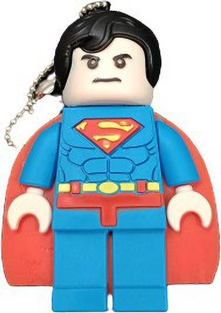 PANKREETI PDT220 Superman Cartoon Designer 32 GB Pen Drive Compatible with Netbook, Gaming Console, Desktop Computer, Television, Laptop USB 2.0 Rubber Case