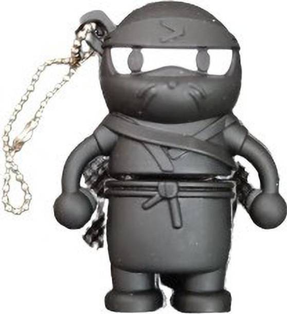 PANKREETI PDT206 Ninja Cartoon Designer 32 GB Pen Drive Compatible with Netbook, Gaming Console, Desktop Computer, Television, Laptop USB 2.0 Rubber Case