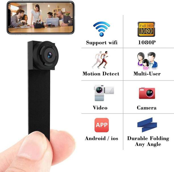 FEERO Spy Hidden HD 1080P DIY Portable WiFi mini Camera button type Wireless Webcam Spy Camera