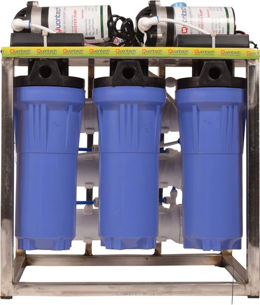 Quantech 25 LPH Commercial  Water Purifier Plant/Filter Double Purification with TDS Adjuster 25 litre per hour 25 L RO Water Purifier