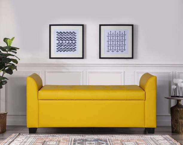 Trevi Polo Multi Purpose Storage Bench Leatherette Settee