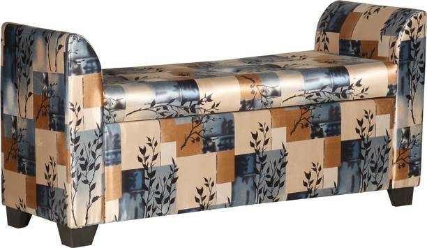 Trevi Polo Storage Bench Leatherette Settee
