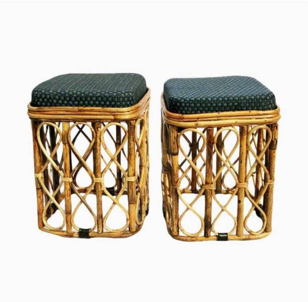 BAREILLY HANDICRAFT Bamboo Cafeteria Chair