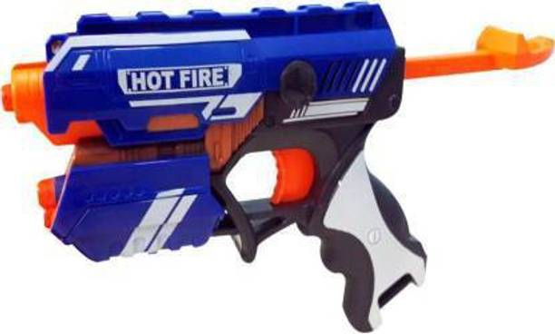 Nirmal Sales Sharp Soft Shooter | Manual Blaze Storm Gun Blaster with 10 Foam Bullets Guns & Darts Darts & Plastic Bullets