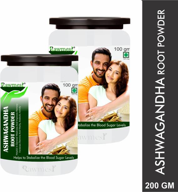 Rawmest Pure Ayurvadic Ashwagandha Powder (Withania somnifera)