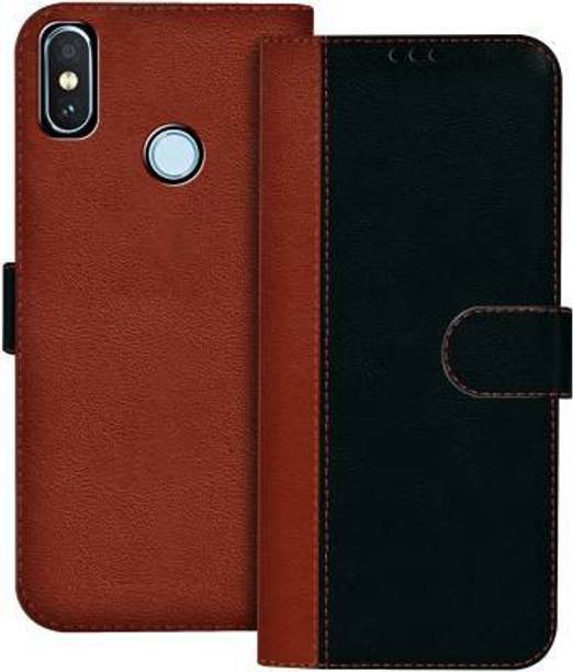Mycos Flip Cover for Mi Redmi Note 5 Pro
