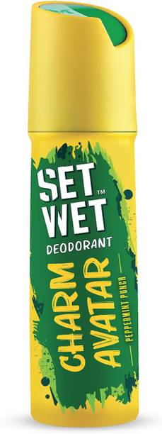 SET WET Charm Avatar Body Perfume Deodorant Spray  -  For Men