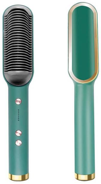 SYMFLOW Hair Brush Curling Anti-perm Straight Hair Comb Hair Iron Hair Styler Tool S20 Professional HQT 909b Hair Straightener comb Styler 5 Temperature Control S20 Hair Straightener Brush