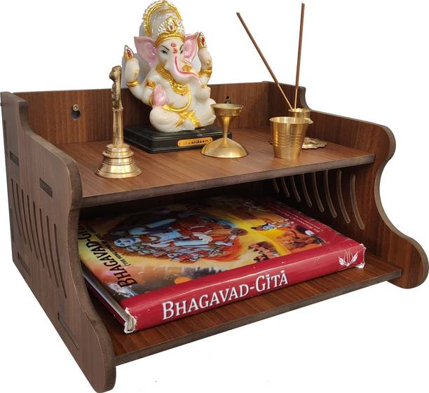 King Decore smart temple, god stage, mandir Engineered Wood Home Temple