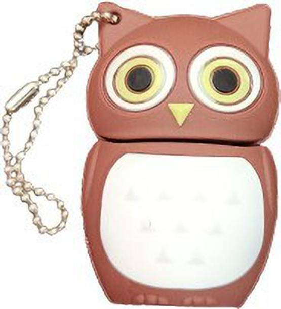 PANKREETI PDT294 Owl Cartoon Designer 32 GB Pen Drive Compatible with Netbook, Gaming Console, Desktop Computer, Television, Laptop USB 2.0 Rubber Case