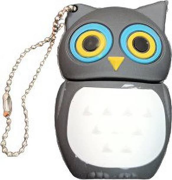 PANKREETI PDT296 Owl Cartoon Designer 32 GB Pen Drive Compatible with Netbook, Gaming Console, Desktop Computer, Television, Laptop USB 2.0 Rubber Case