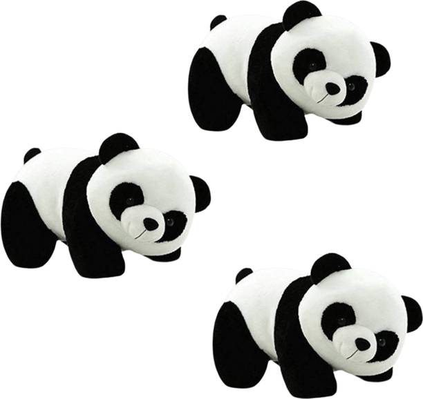 Toyhaven Special pack of 3 adorable Panda soft toys/ For kids, gifting , decoration and more  - 25 cm